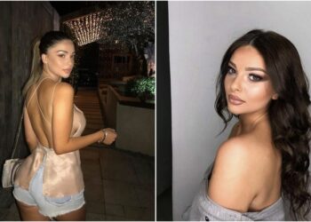 Vajza e ish-deputetes shqiptare provokon me foto nga plazhi