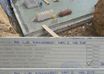 500 euro gjobë për kompaninë e ndërtimit që nuk vendosi masat e sigurisë