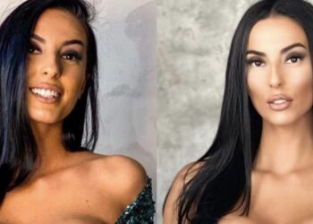 Edhe pse i mbuluar gjoksi i Blerones gati të ‘pëlcas’