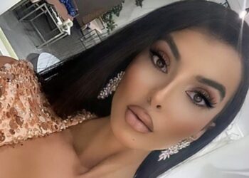 Me fustan, frizurë, e grim të rëndë, Blerona sonte po duket ‘nusja’ më e bukur