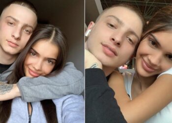 Fero mbështet kokën tek gjoksi i madh i Arbenitës