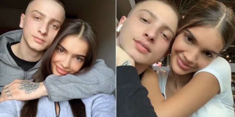 Fero mbështet kokën tek gjoksi i madh i Arbenitës