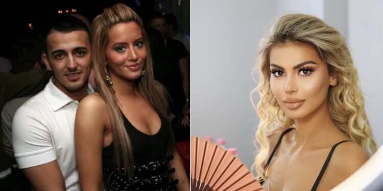 Pamja e Dafinës aspak e mirë pasi e kuptoi se po i martohet ish i dashuri me Luana Vjollcën