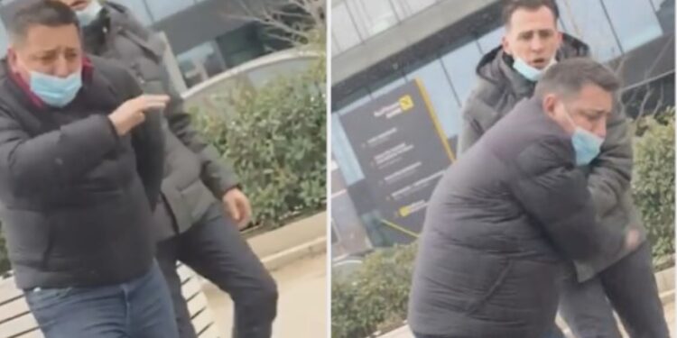 Dalin pamjet: Momenti kur gazetari Valon Syla rra het në mes të rrugës