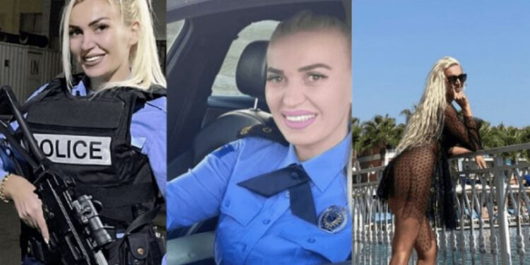 Policja ‘hot’ kosovare, që i çmendi edhe mediat e huaja