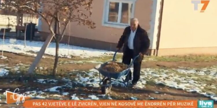 Pas 42 vjetëve e lë Zvicrën, vjen për të jetuar në Viti me ëndrrën për muzikë