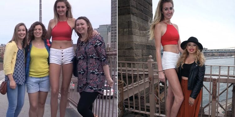 Kjo është vajza me këmbët më të gjata në botë, ja sa e gjatë është