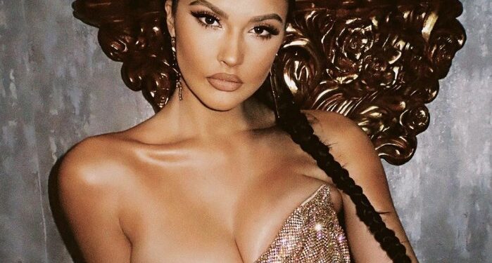 Oriola Marashi provokon nga pishina, poston fotot e nxehta