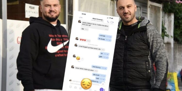 “Me ty vi edhe me vdek”, Menaxheri i Taynes publikon mesazhet e fundit me të ndjerin Albert Krasniqin