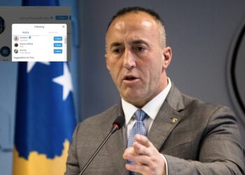 Dy gratë e vetme që i ndjek Ramush Haradinaj në Instagram