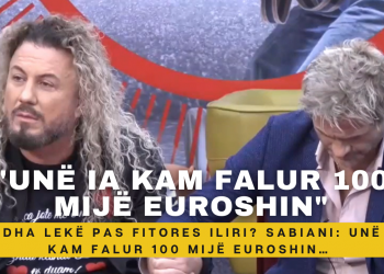 A i dha lekë pas fitores Iliri? Sabiani: Unë ia kam falur 100 mijë euroshin