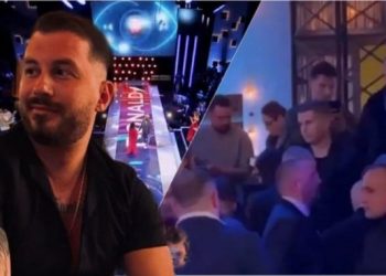 Dalin prapaskenat nga finalja e mbrëmshme! Romeo rrethohet nga sigurimi, edhe vëllai i Borës aty (PAMJE)