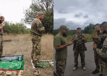 Myslimanët ukrainas detyrohen të agjërojnë me armë në duar, lutjet në këtë muaj Ramazani shkojnë për fitore