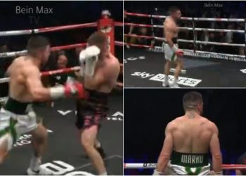 Me shpejtësi dhe goditje të fuqishme – Florian Marku nokauton Chris Jenkinsin dhe mbron titullin IBF