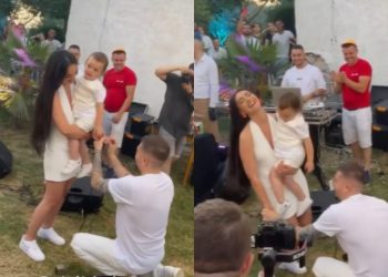 Në ditëlindjen e djalit, Elgit Doda i propozon martesë Klea Hutës