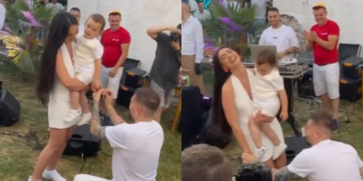 Në ditëlindjen e djalit, Elgit Doda i propozon martesë Klea Hutës