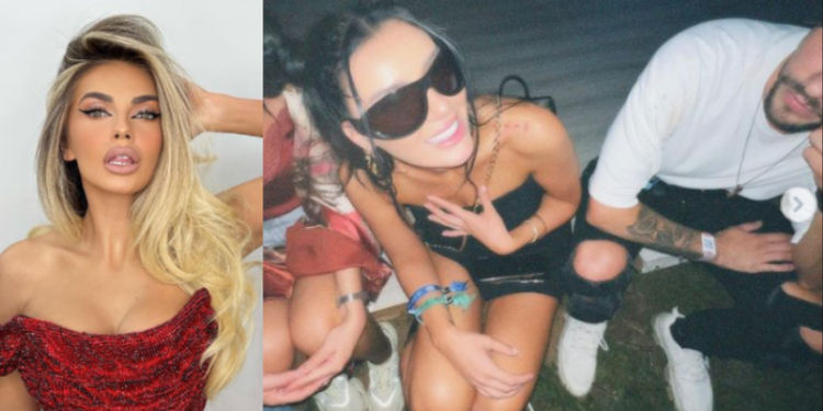 Nxehet situata/ Bora Zemani publikon foton me Donaldin që po ‘thyen’ rrjetin dhe ‘thumbon’ ashpër Beatrix Ramosajn