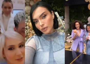 Einxhel organizon ‘baby shower’, pamjet nga festa mes VIP-ave