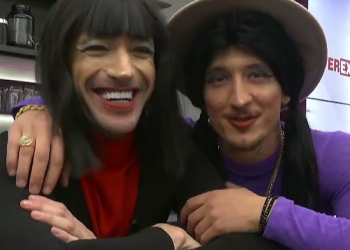 Befasojnë Stresi dhe Getinjo të veshur si femra, ja si duken