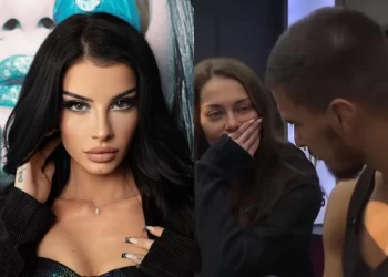 Shkëmbeu puthje me Gresën në krevat, Jasmin Kadriu jep komentin e papritur dhe ironizon Andin