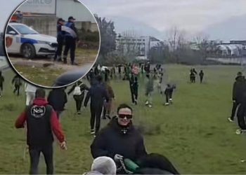 Çka po ndodh në oborrin e BBVA, mblidhen qindra njerëz