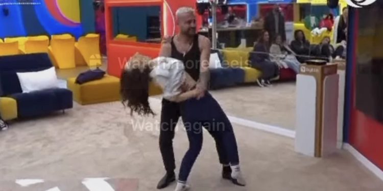 Luizi realizon kërcimin provokues me Diolën. Reagimi i Kiarës është epik…