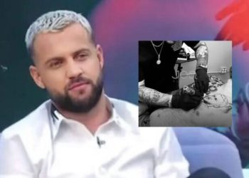 Emigranti shqiptar bën tatuazh në gjoks portretin e Luizit