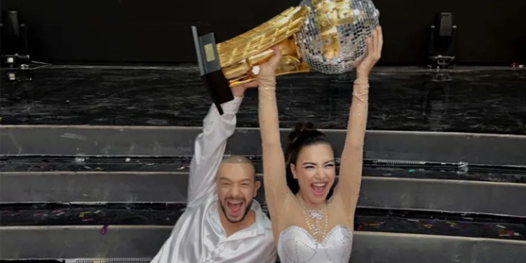 Triumfoi në finale, Sara Hoxha thyen kupën e “Dancing with the Stars”?