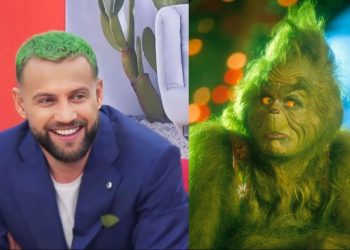 Luizi ndryshon ngjyrën e flokëve, fansat e krahasojnë me personazhin e Grinch-it