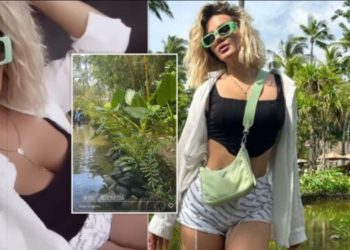 Dalin fotot, zbulohet mashkulli që po e shoqëron Kejvinën në Bali