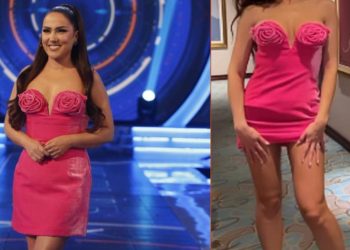 Kujt i shkon më shumë ky fustan, Arbanës apo kësaj këngëtare të njohur?