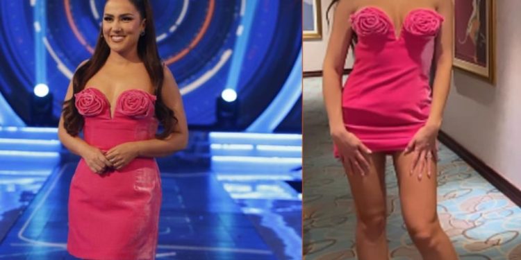 Kujt i shkon më shumë ky fustan, Arbanës apo kësaj këngëtare të njohur?