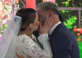 Martohen Luizi e Kiara, puthen për herë të pare