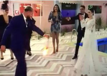 Vazhdon dasma! Ja momenti kur Luizi i vë flakën shamisë së beqarit