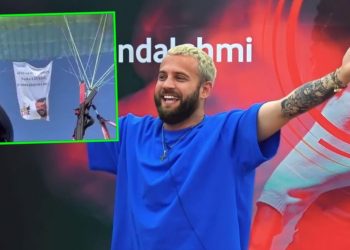 Dron me mesazh mahnitës për ditëlindjen e nënës së Luizit