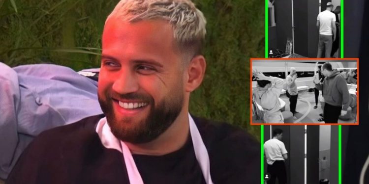 Del video ku fituesi i Big Brother në Kanada veproi njejtë si Luizi me Armaldon e Kristin në tualet