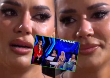 Gjatë reklamave Efi shpërthen në lot, qan me dënes