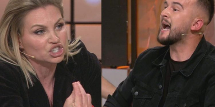 “Unë të mbaj në ajër”, Klodiana Shala bën për të qarë konkurrentin e Përputhen