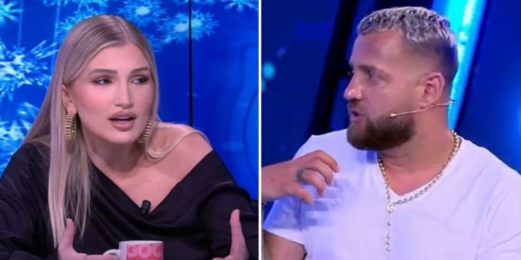 Çfarë ndodhi? Sara Hoxha i ve kryqin Luiz Ejllit pas përfundimit të BBV