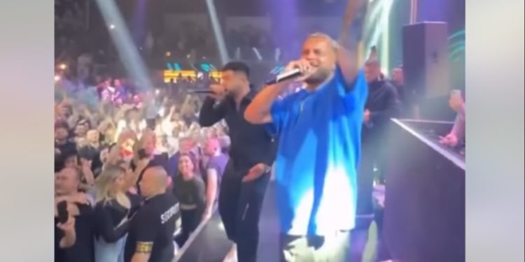 Noizy dhe Luizi këndojnë ‘Jena Mbretër 2’, atmosferë e jashtëzakonshme mbrëmë (VIDEO)