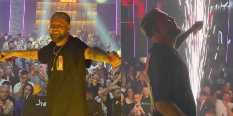 Luizi ndez atmosferën në Gjakovë, muzika epike me të cilën u ngjit në skenë