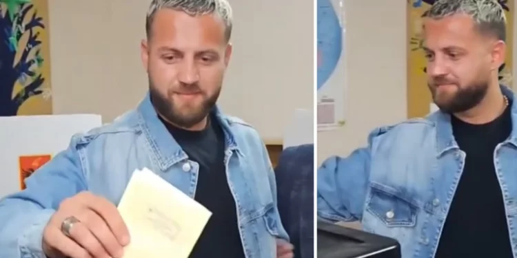 Luiz Ejlli voton në Shkodër, pamje nga procesi i votimit