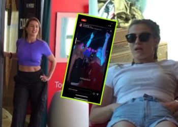 Publikohet video ku Olta dhe Nita nuk mund ta permbajnë vetën!