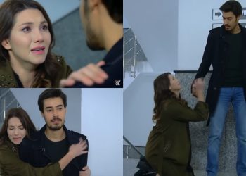 Emre vendos të ndahet nga Xhansu, ajo i përgjërohet në gjunjë të mos e braktisë atë (PAMJE)