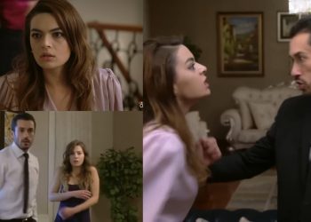 Meltem çmendet kur i sheh Tarëkun dhe Sëllan në momente intime, ajo fillon t’a godasë Tarëkun