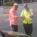Luiz Ejllin filmohet teksa merr dënim për shkelje në trafik (VIDEO)