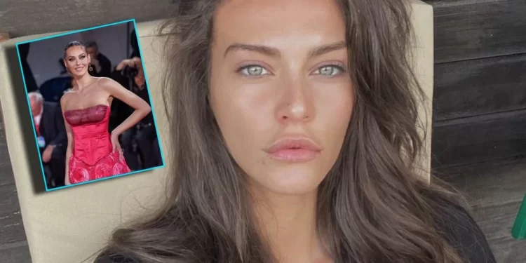 Gresa Hoti në tapetin e kuq, shkëlqen me dukjen e saj