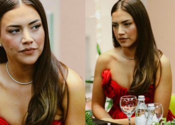 Sara e shqetësuar dhe me lot në sy në premieren e filmit