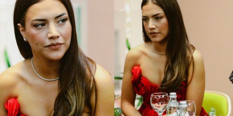 Sara e shqetësuar dhe me lot në sy në premieren e filmit