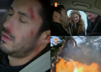 Tarëk bën aksident, Sëlla dhe Kerem mundohen t’a shpëtojnë, por vetura eksplodon